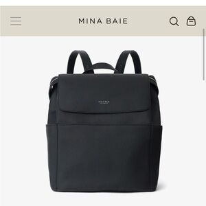 Black Vegan Backpack